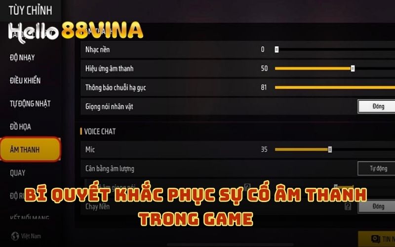 Bí quyết khắc phục sự cố về âm thanh khi chơi game