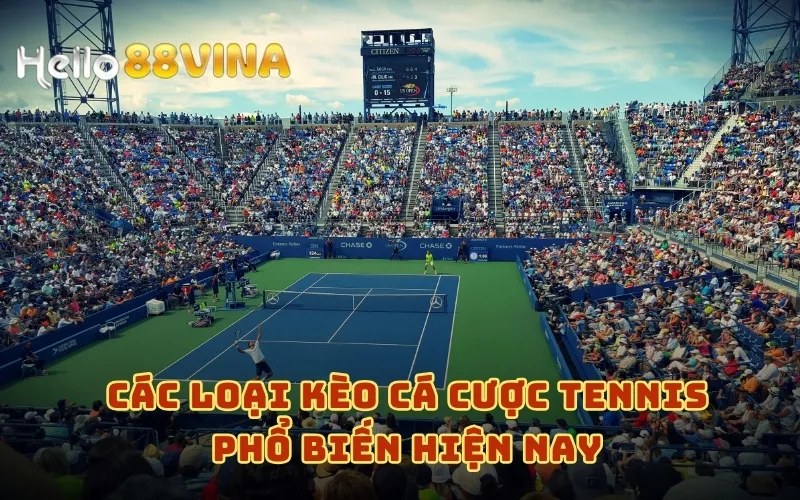 Các loại kèo cá cược Tennis phổ biến hiện nay