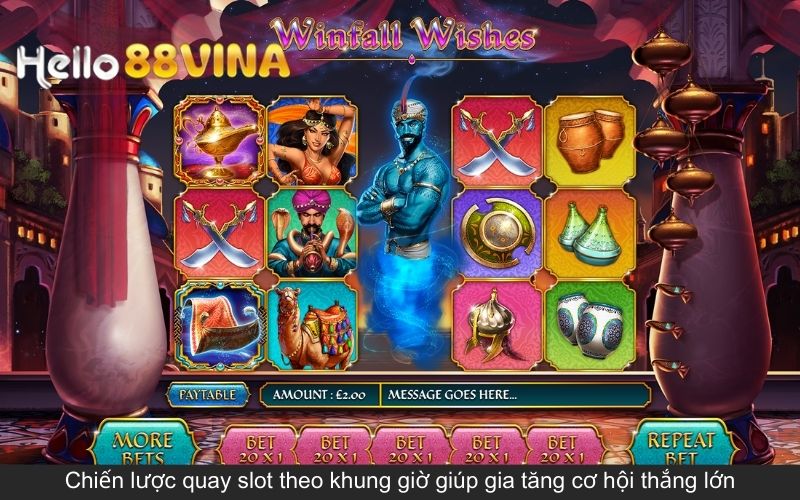 Chiến lược quay slot theo khung giờ giúp gia tăng cơ hội thắng lớn