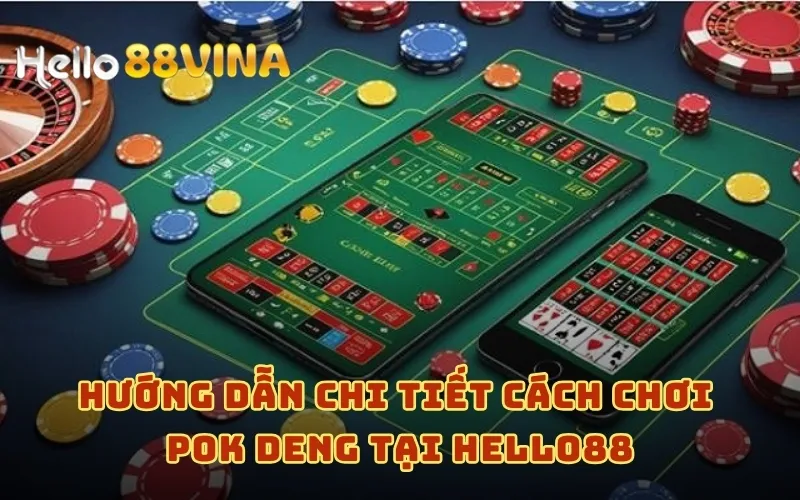 Hướng dẫn chi tiết cách chơi Pok Deng tại HELLO88