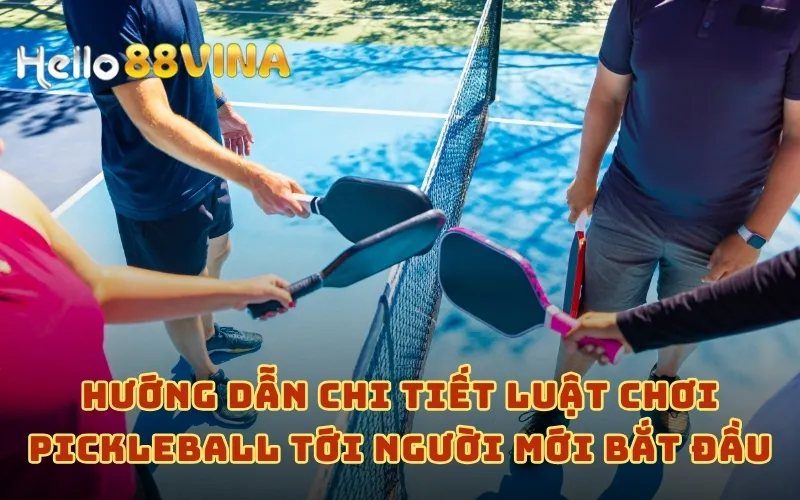 Hướng dẫn chi tiết luật chơi Pickleball tới người chơi mới bắt đầu