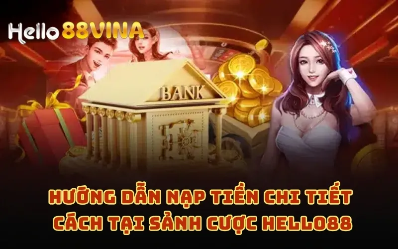 Hướng dẫn nạp tiền chi tiết cách tại sảnh cược HELLO88