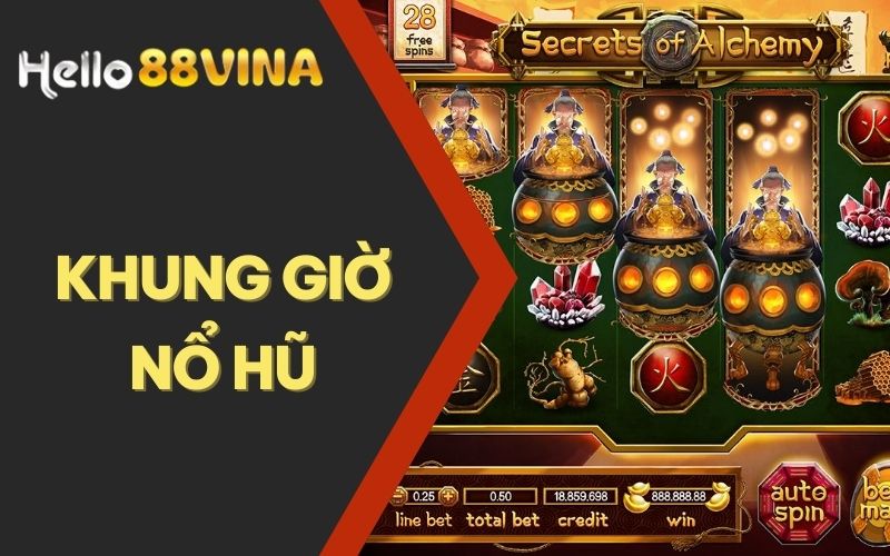 Khung giờ nổ hũ - Bí quyết thắng lớn mỗi khi trải nghiệm