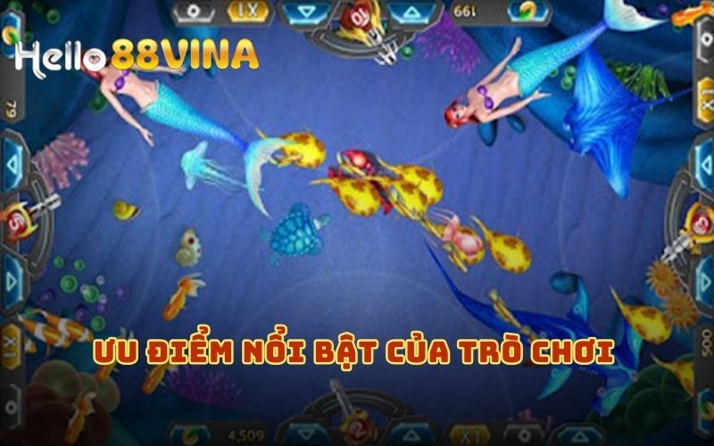 Những ưu điểm tạo nên sự thú vị của game bắn cá ở siêu thị